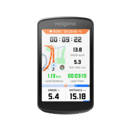 Compteur GPS vélo Magene C706 : navigation double bande et ClimbPro