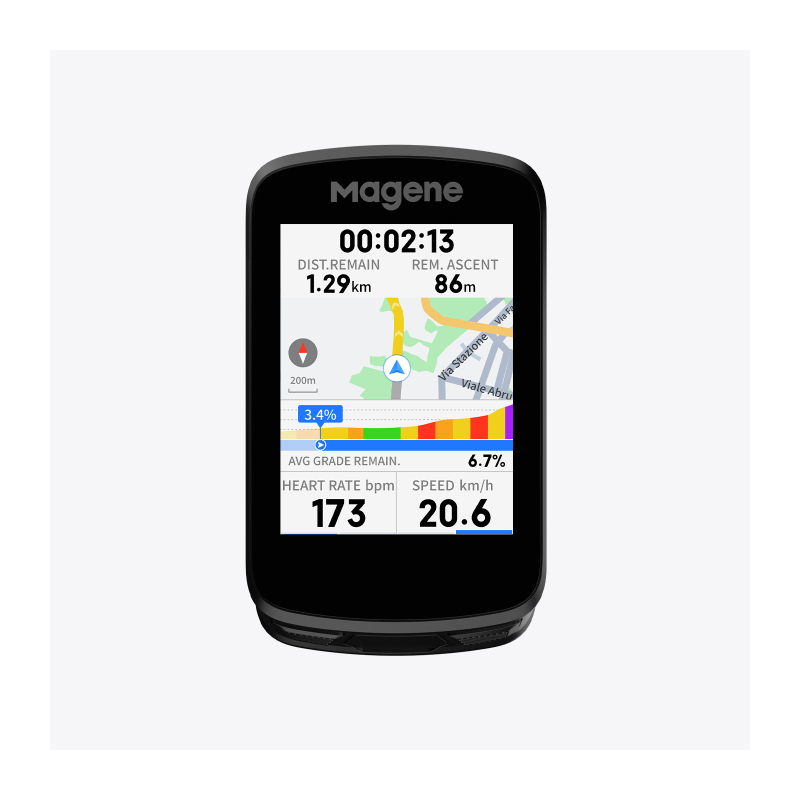 Magene C606 - Compteur GPS Vélo Tactile & Connecté