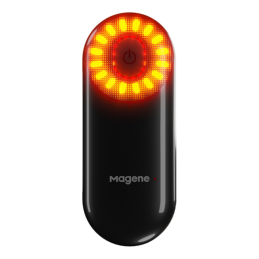 Radar Vélo avec Feu Arrière Intelligent Magene L508