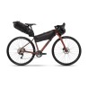 GHOST Asket Advanced EQ vélo gravel rouge rouille métallisé avec sacoches bikepacking