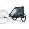 CUBE Kids Trailer Double CMPT - Remorque Vélo et Poussette pour Enfants