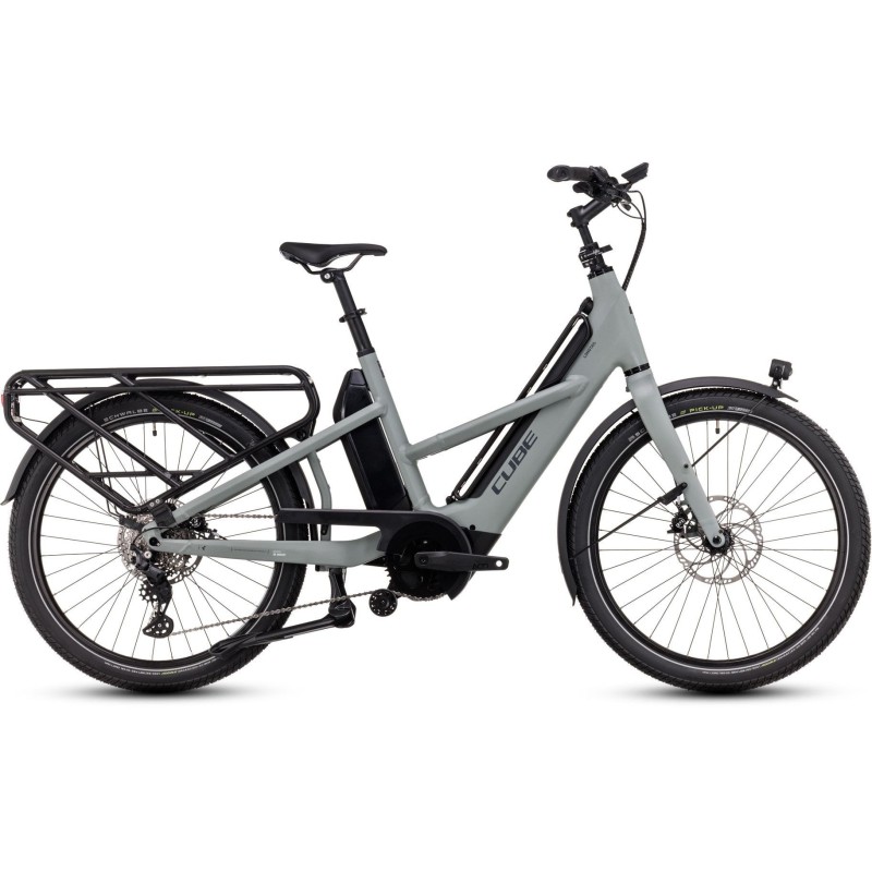 CUBE Longtail Hybrid : Vélo Cargo Électrique Puissant |La Boîte à Cycle