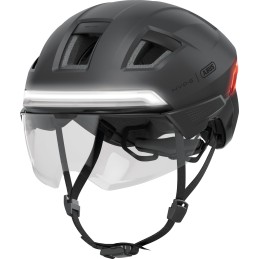 Casque ABUS HYP-E ACE | Visière & Clignotants | Sécurité VAE