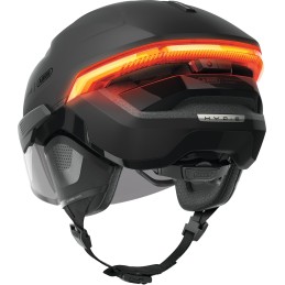 Casque ABUS HYP-E ACE | Visière & Clignotants | Sécurité VAE