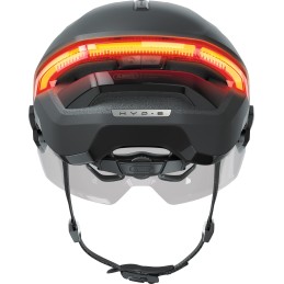 Casque ABUS HYP-E ACE | Visière & Clignotants | Sécurité VAE
