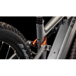 CUBE Stereo Hybrid ONE44 HPC SLX 800 slabgrey´n´orange