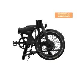Vélo Afternoon Origins V3 noir onyx plié format compact pour rangement