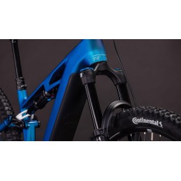 Fourche Fox 36 Float Rhythm GRIP 150mm sur CUBE Stereo Hybrid ONE44 HPC SLX 800 nebula