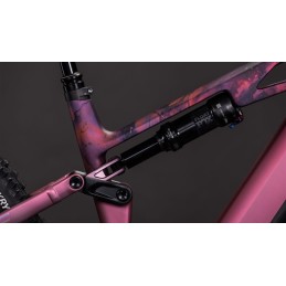 Amortisseur Fox Float Performance sur CUBE Stereo Hybrid ONE44 HPC SLX 800 shiftblush