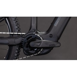 Moteur Bosch Performance Line CX sur CUBE Stereo Hybrid ONE44 HPC Race 800  blackline