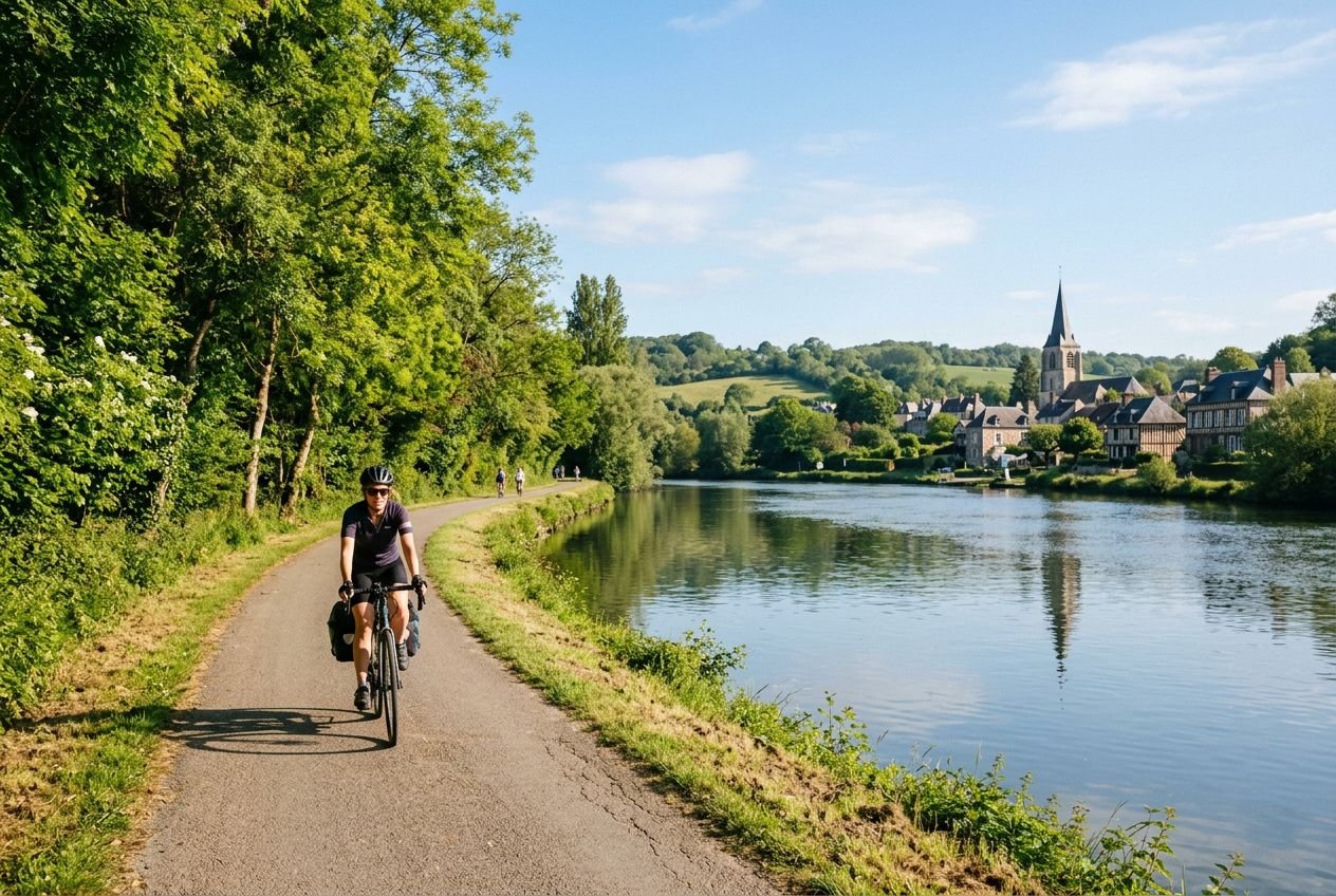 La seine à vélo : guide complet de l'itinéraire de Paris à la mer